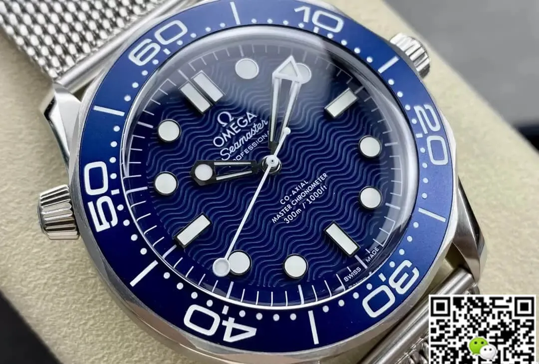 Omega Seamaster Diver 300M 210.30.42.20.03.002 VS Factory 1:1 Best Edition Replica Watch Blue Dial